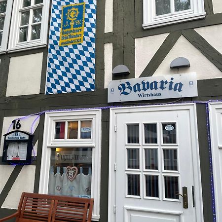 Bavaria Wirtshaus - Hotel & Apartments Frankenberg an der Eder ภายนอก รูปภาพ